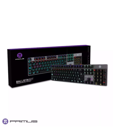 TECLADO PRIMUS BALLISTA90T USB MECANICO ILUMINADO GAMING ANTI-GHOSTING