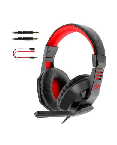HEADSET REDRAGON ARES H120 NEGRO 40MM 3.5MMx2 GAMING