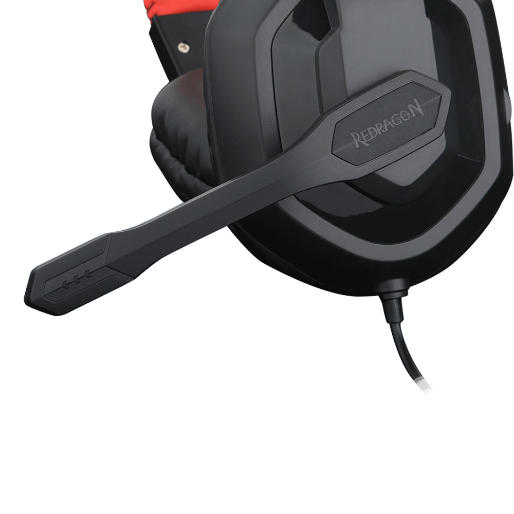 HEADSET REDRAGON ARES H120 NEGRO 40MM 3.5MMx2 GAMING