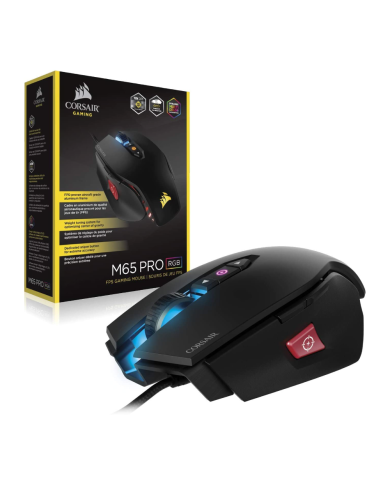 MOUSE CORSAIR M65 PRO RGB NEGRO USB