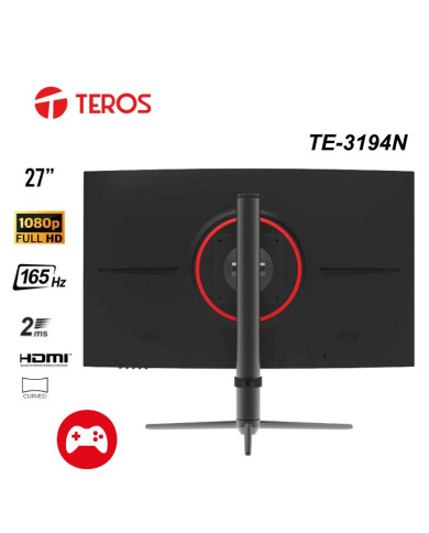 MONITOR GAMER TEROS TE-3194N 27" CURVO
