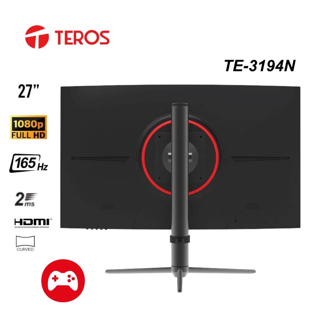 MONITOR GAMER TEROS TE-3194N 27" CURVO