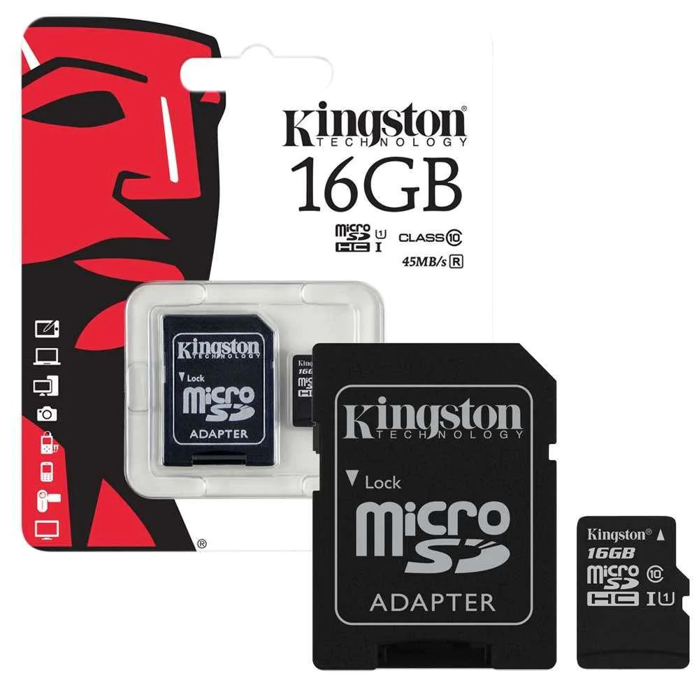 MICROSD KINGSTON 32 GB CLASE 10 100MB/s CANVAS SELECT PLUS