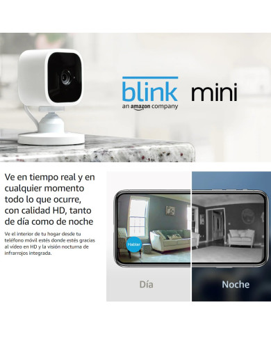 CAMARAS DE SEGURIDAD BLINK MINI HD 1080p CAMARAS DE SEGURIDAD BLINK MINI HD 1080p