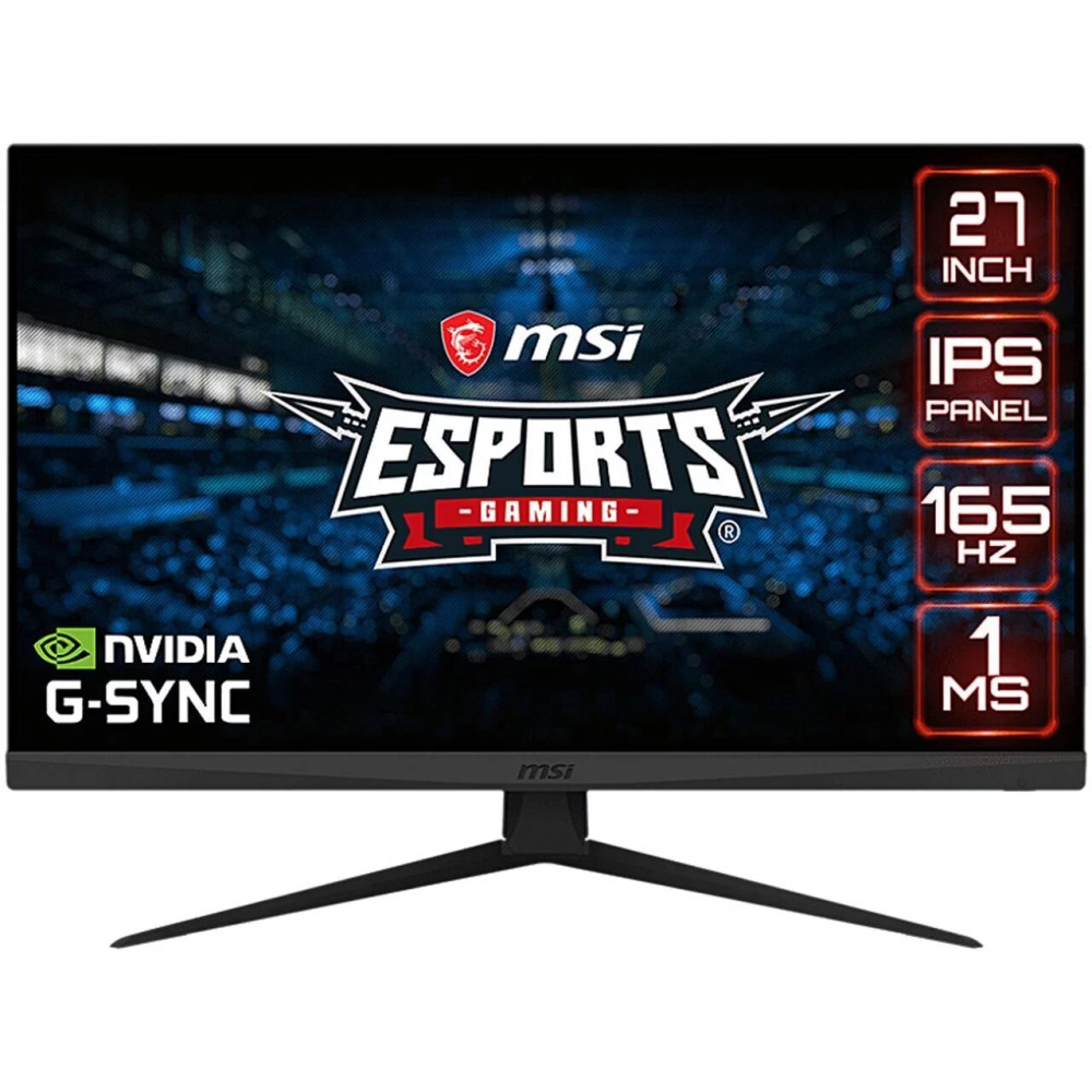 MONITOR GAMING MSI G273 OPTIX 27" PLANO FHD IPS 165Hz
