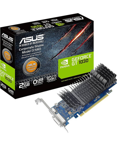 TARJETA DE VIDEO ASUS GT 1030 2GB 64BTIS GDDR3 VGA