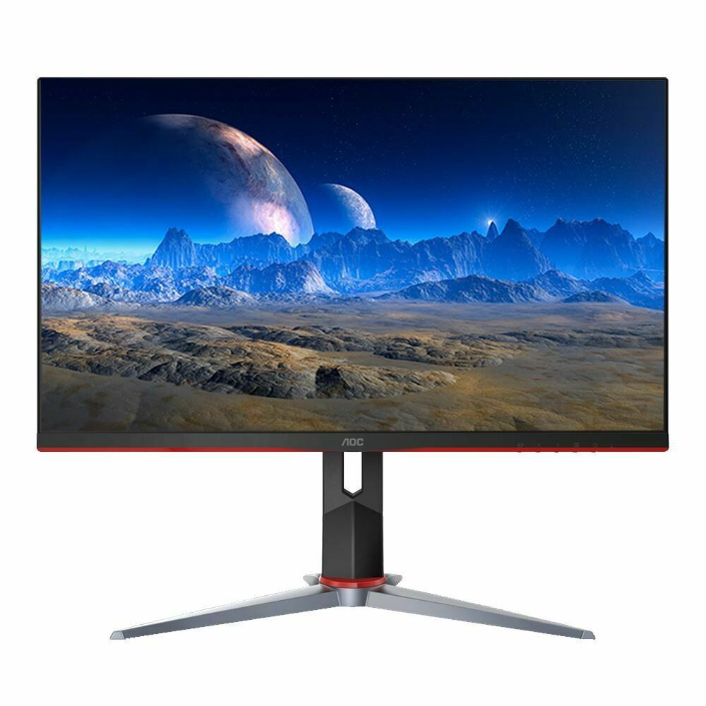 MONITOR AOC 27G2 27" FHD IPS 144Hz 1MS GSYNC NEGRO/ROJO HDMI GSYNC 1920x1080