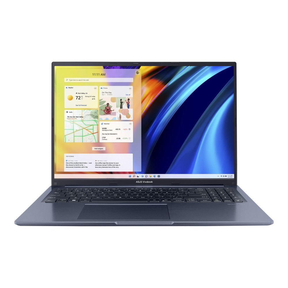LAPTOP ASUS M1603QA-MB239 / PROCESADOR RYZEN 5-5600H / 8GB RAM / 512 GB SSD DISCO SOLIDO / PANTALLA 16" WUXGA / VIVOBOOK