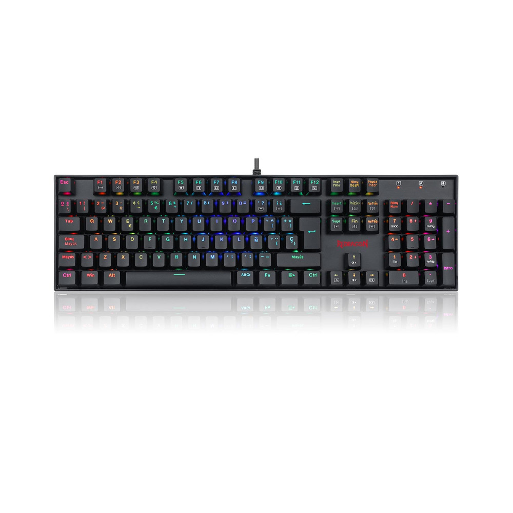 TECLADO REDRAGON K551RGB-1 MITRA MECANICO USB RGB