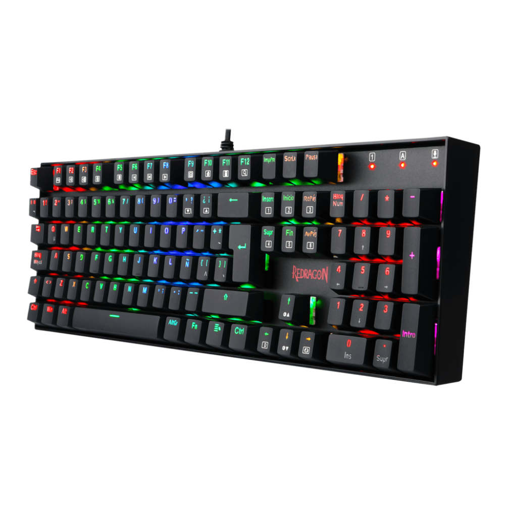 TECLADO REDRAGON K551RGB-1 MITRA MECANICO USB RGB