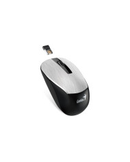MOUSE GENIUS NX-7015 WIRELESS PLATEADO BlueEYE  SILVER BLISTER