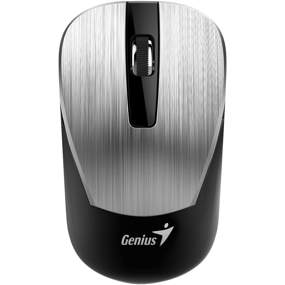 MOUSE GENIUS NX-7015 WIRELESS PLATEADO BlueEYE  SILVER BLISTER