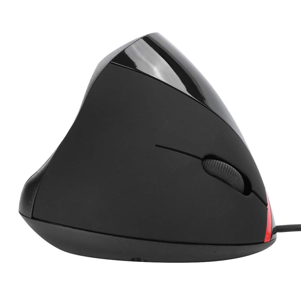 MOUSE NITRON VERTICAL USB ERGO NEGRO