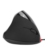 MOUSE NITRON VERTICAL USB ERGO NEGRO