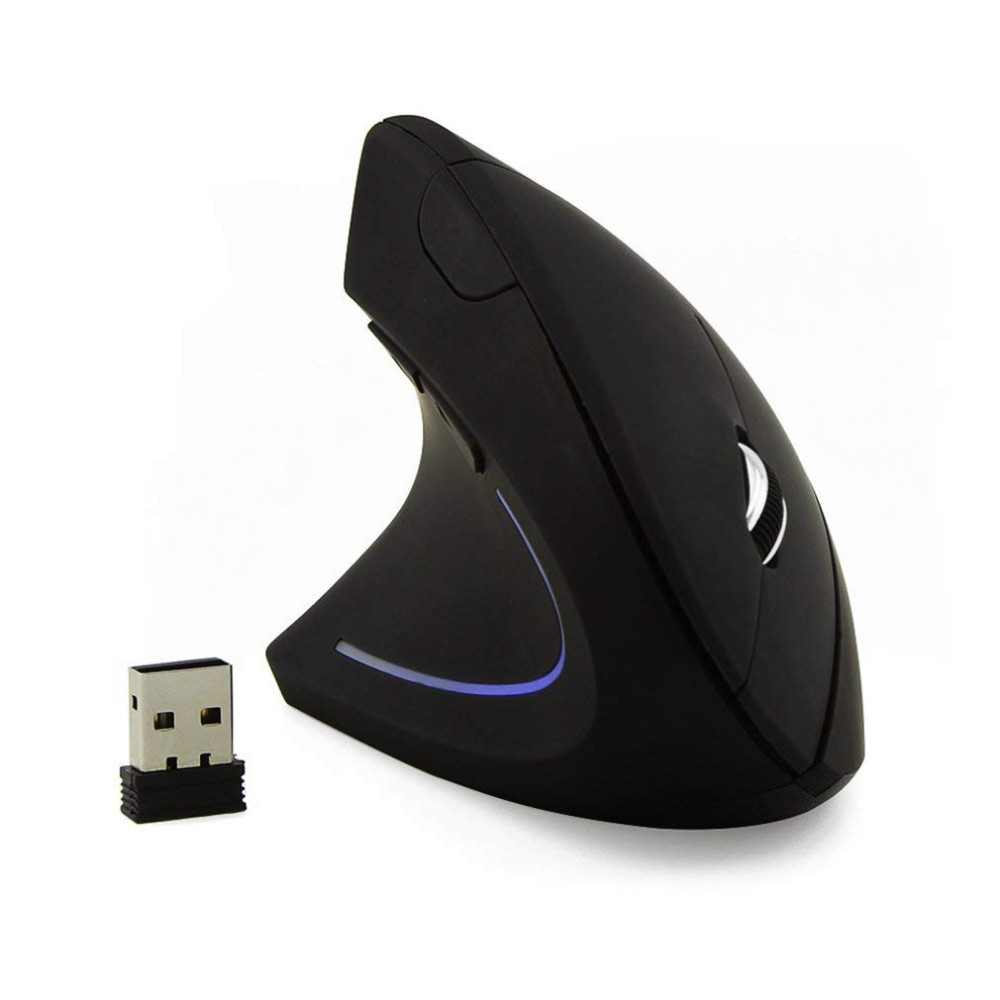 MOUSE WIRELESS ERGO VERTICAL RECARGABLE