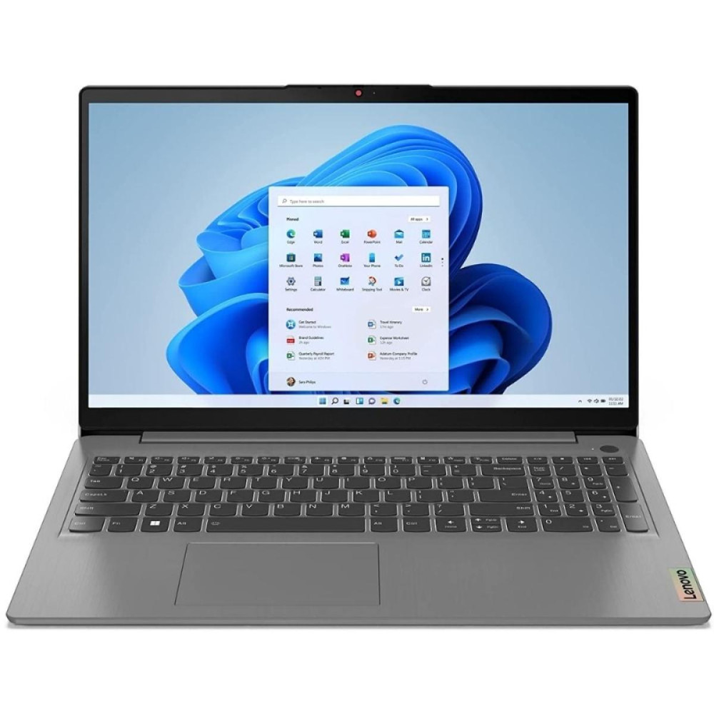 LAPTOP LENOVO 15IAU7 IP 3 / PROCESADOR CORE i5-1235U / 12 GB RAM / 512GB SSD SOLIDO / 15,6" FHD