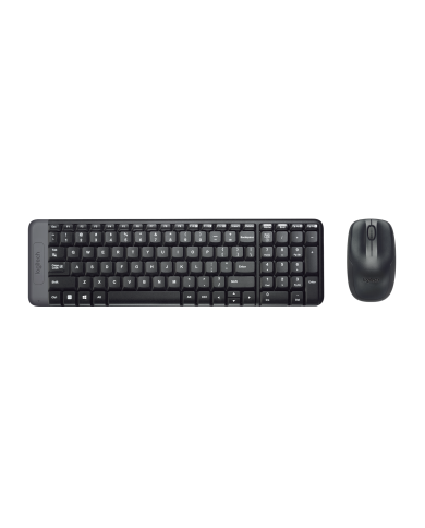 COMBO TECLADO Y MOUSE LOGITECH MK220 WIRELESS DESKTOP KIT