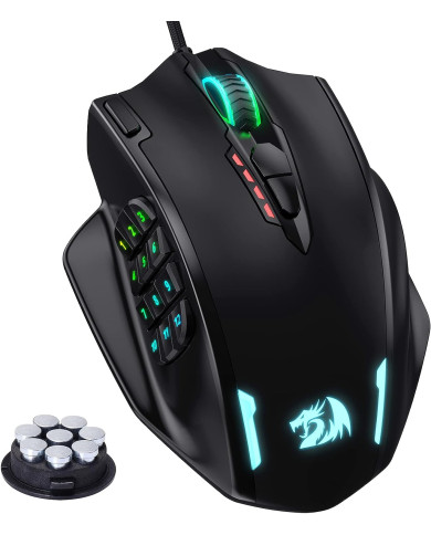 MOUSE REDRAGON M908 IMPACT USB NEGRO