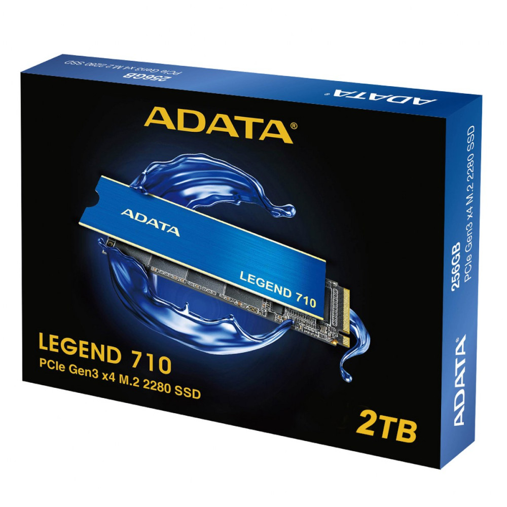 DISCO SOLIDO ADATA 2TB M.2 LEGEND 710 AZUL SSD GEN3 x4 2280 / ALEG-710-2TCS