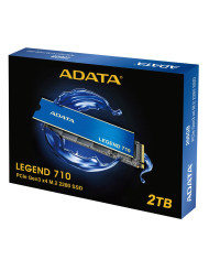 DISCO SOLIDO ADATA 2TB M.2 LEGEND 710 AZUL SSD GEN3 x4 2280 / ALEG-710-2TCS