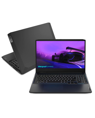 LAPTOP LENOVO IP GAMING 3 15IHU6 / PROCESADOR CORE i5-11320H / 8GB RAM / 512GB SSD SOLIDO / GRAFICA 4GB GTX1650 / 15.6" FHD