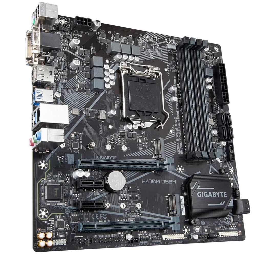 MAINBOARD GIGABYTE H470M H LGA1200 10/11GEN