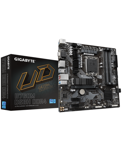 MAINBOARD GIGABYTE B760M DS3H DDR4 LGA1700