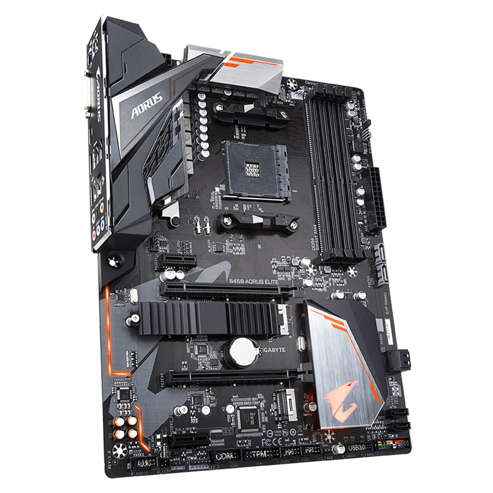 MAINBOARD GIGABYTE B450 AORUS ELITE V2 RGB AM4 RYZEN 3000