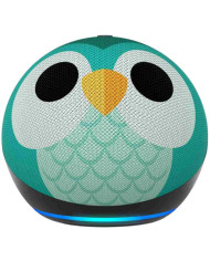 PARLANTE AMAZON ECHO DOT 5TA GEN + RELOJ BLANCO/GRIS + ALEXA