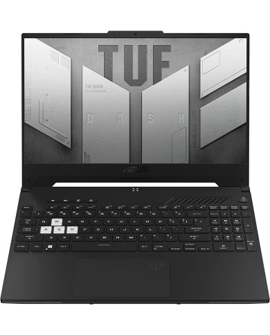LAPTOP GAMER ASUS FX517ZC-HN114 TUF DASH F15 / PROCESADOR CORE i5-12450H / 16GB RAM / 512GB SSD / 4GB RTX3050 / 15.6" FHD WV