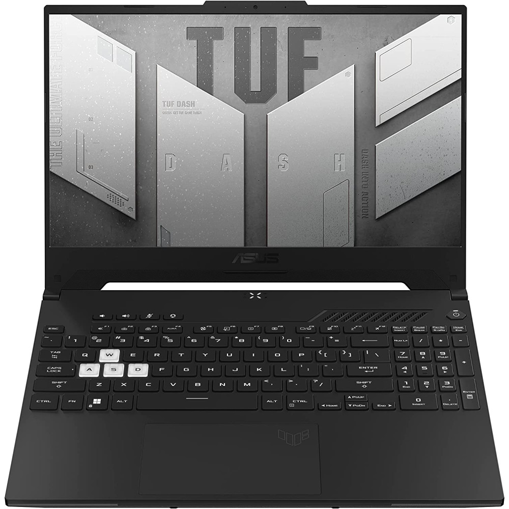 LAPTOP GAMER ASUS FX517ZC-HN114 TUF DASH F15 / PROCESADOR CORE i5-12450H / 16GB RAM / 512GB SSD / 4GB RTX3050 / 15.6" FHD WV