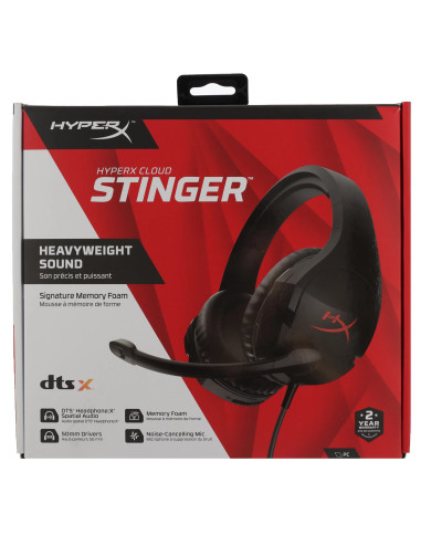 HEADSET HYPER CLOUD STINGER CLOUD NEGRO 3.5MM 40MM (XBOX)