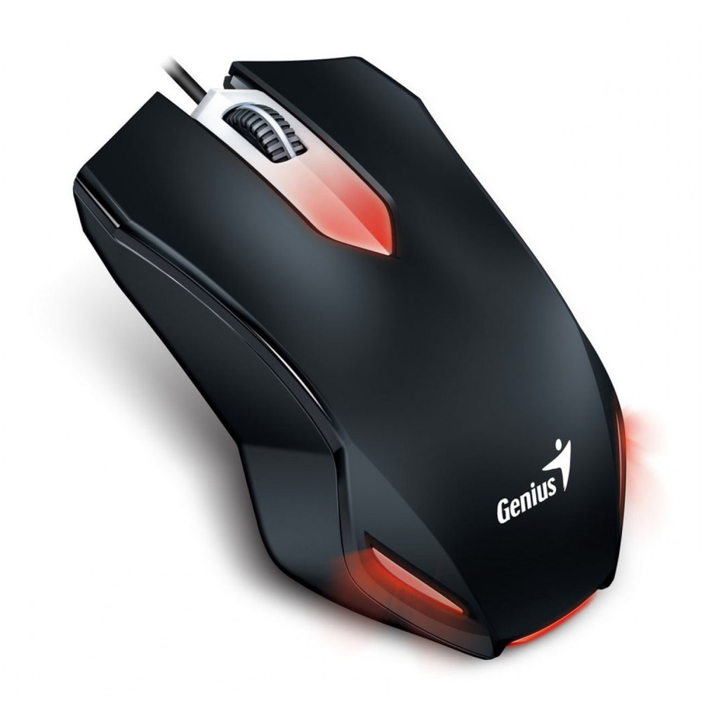MOUSE GENIUS X-G200 USB NEGRO GAMER OPTICO