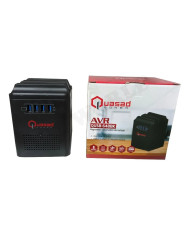 REGULADOR DE VOLTAJE QUASAD QUSB-648BK 4USB NEGRO