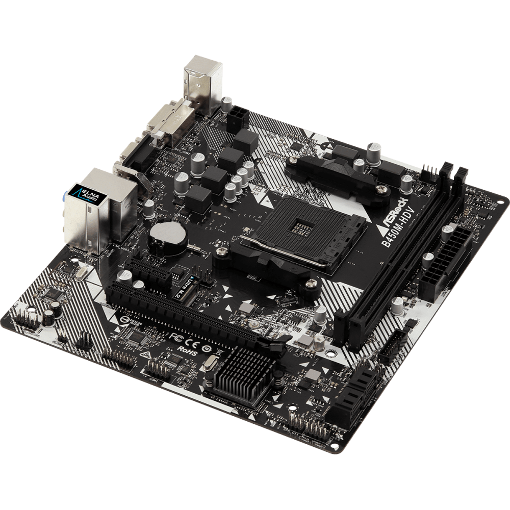 MAINBOARD ASROCK B450M-HDV AMD4