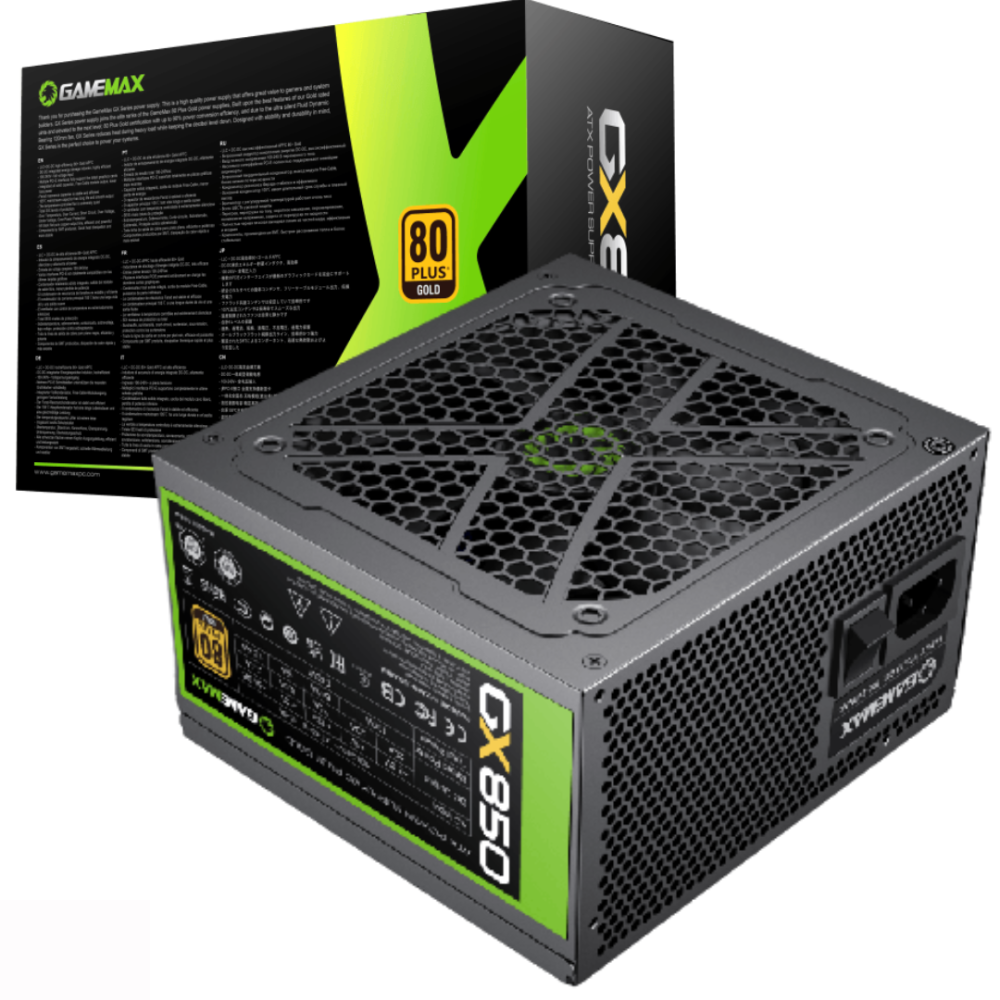 FUENTE DE PODER GAMEMAX 850W 80P GOLD