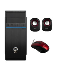 CASE GAZAL 3411B-2 COMBO NEGRO (TECLADO - MOUSE - PARLANTE)