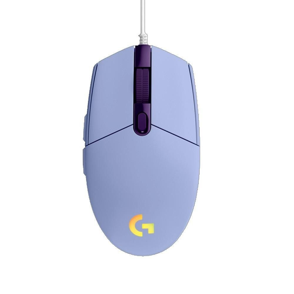MOUSE LOGITECH G203 LILA LIGHTSYNC 8000DPI / 910-005851