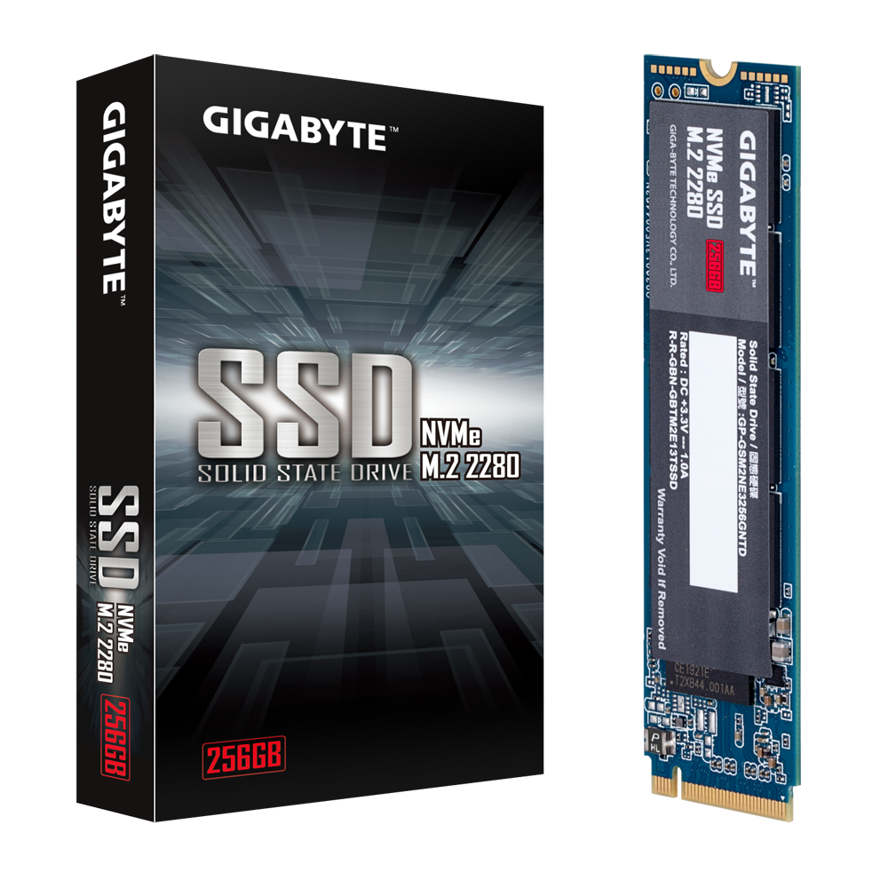 DISCO DURO GIGABYTE 256GB M.2 2280 NVMe