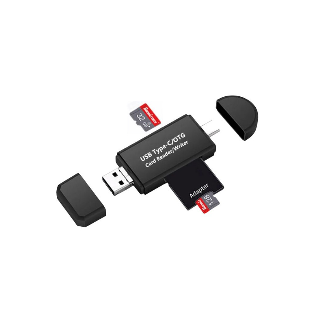 LECTOR DE MEMORIAS TYPE-C a USB 2.0 OTG