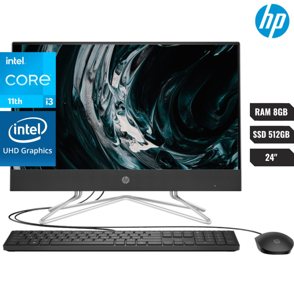 Computador Hp Aio Df La Procesador Core I G Gb Ram Gb M Ssd Fhd Ips