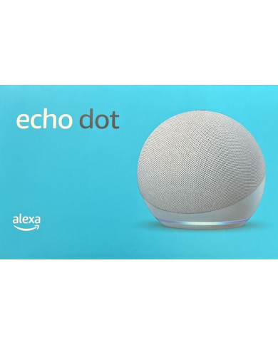 PARLANTE AMAZON ECHO DOT + ALEXA GRIS BLUETOOTH 5TA GEN