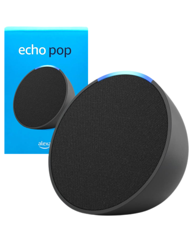 PARLANTE ECHO POP NEGRO + ALEXA BLUETOOTH