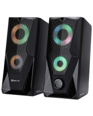 PARLANTES XTRIKE ME SK-402 2x3W USB+3.5MM 1,2MTS