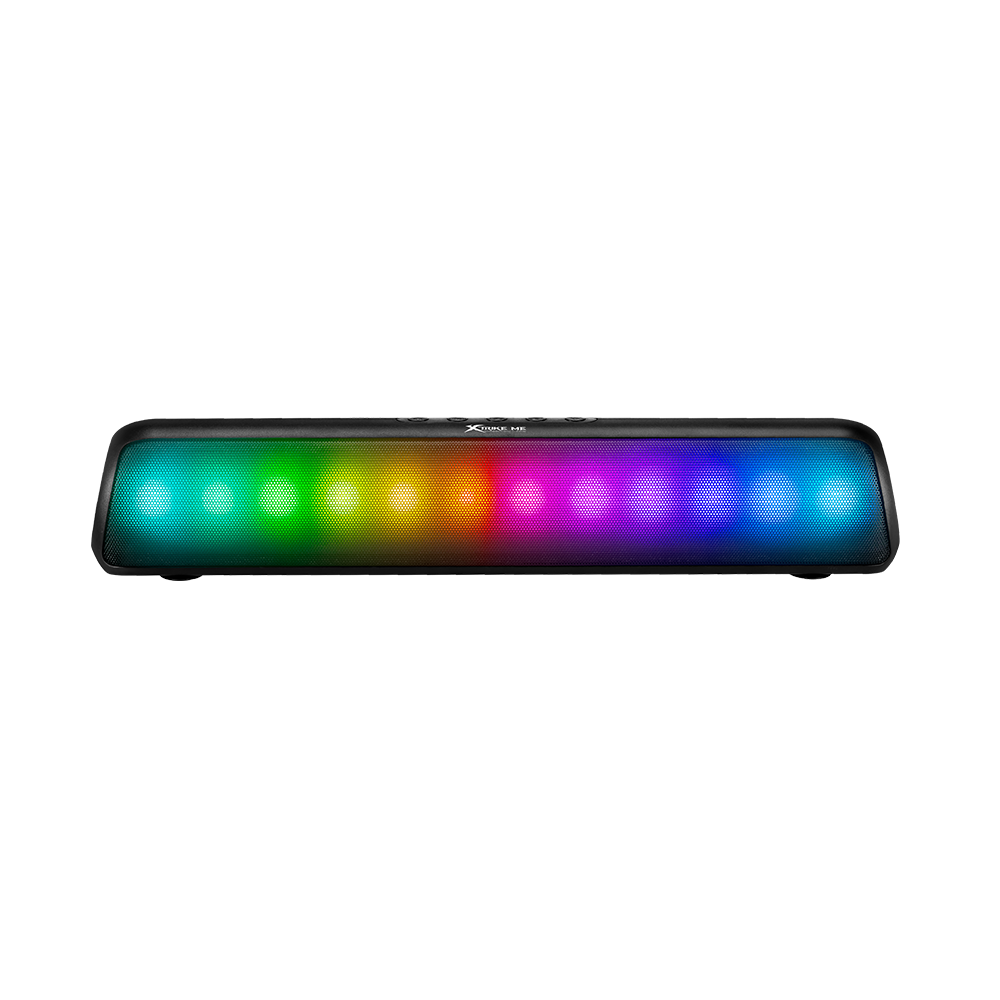 PARLANTES XTRIKE ME SP-211BT BLUETOOTH RGB RADIO BARRA DE SONIDO