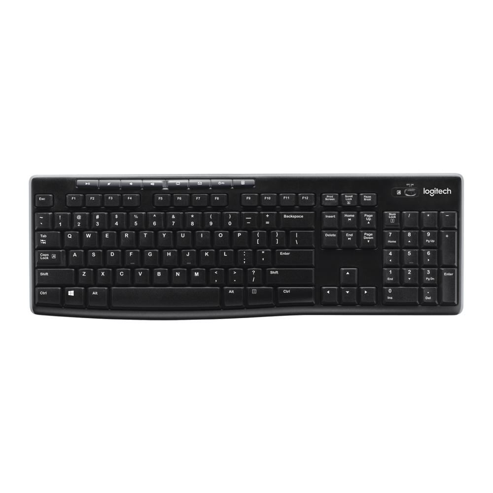 TECLADO LOGITECH INALAMBRICO K270 USB