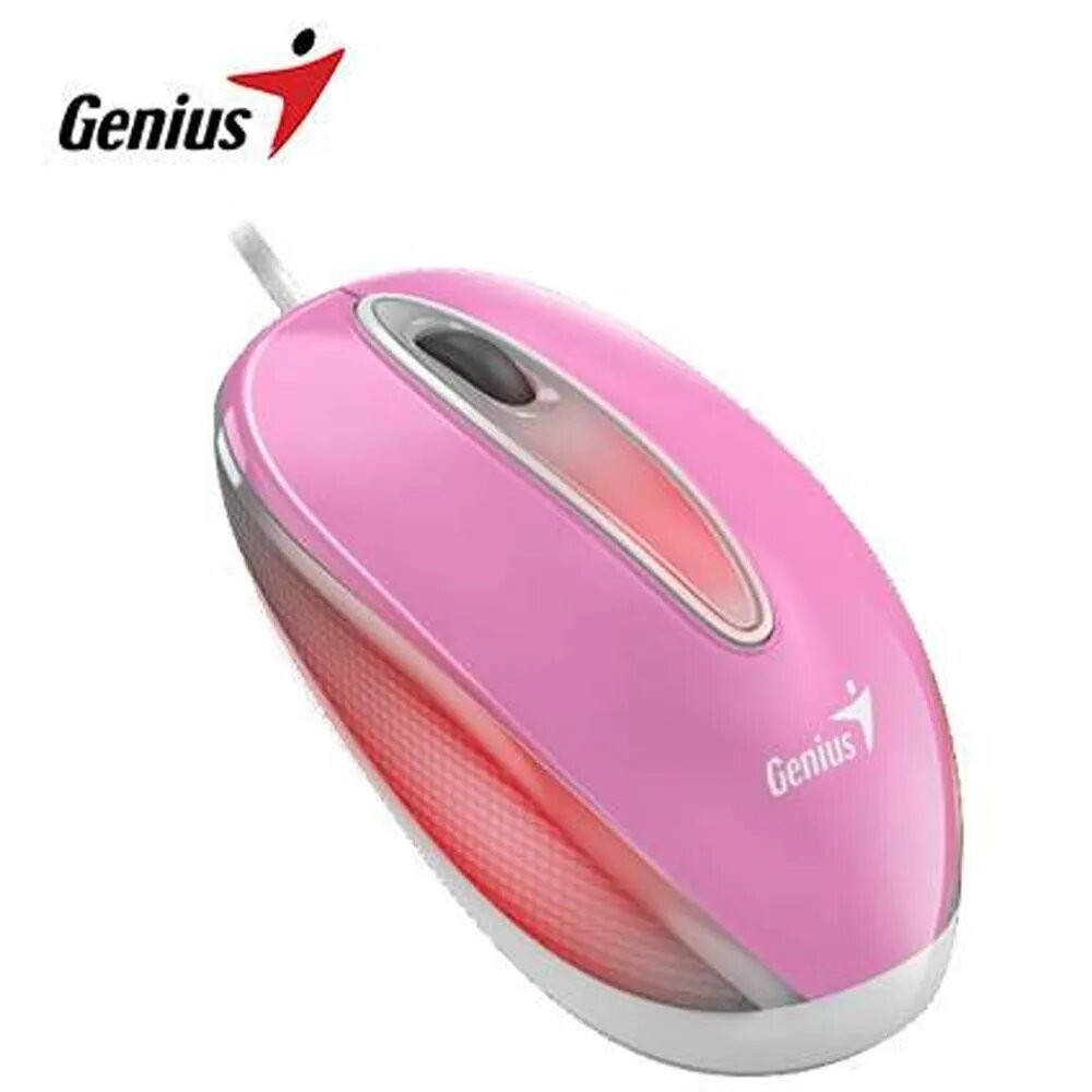 MOUSE GENIUS DX-MINI USB ROSADO LED