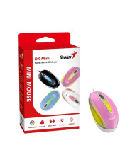 MOUSE GENIUS DX-MINI USB ROSADO LED