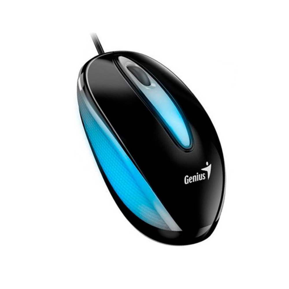 MOUSE GENIUS DX-MINI USB NEGRO LED