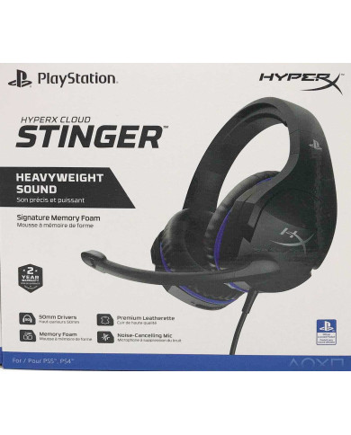 HEADSET HYPERX CLOUD STINGER CLOUD (PS4/PS5)